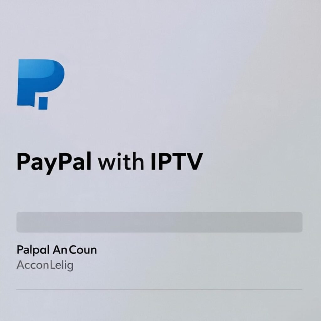IPTV subscription with PayPal