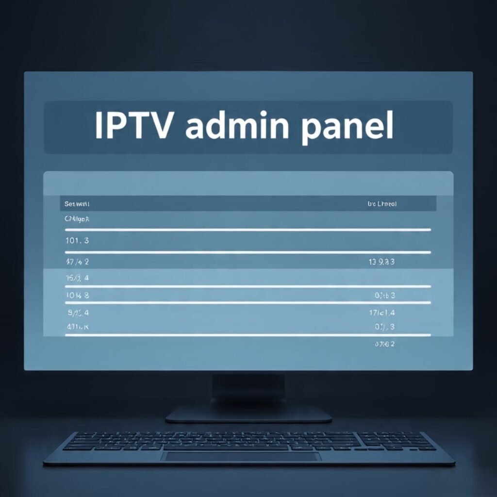 IPTV Admin Panel